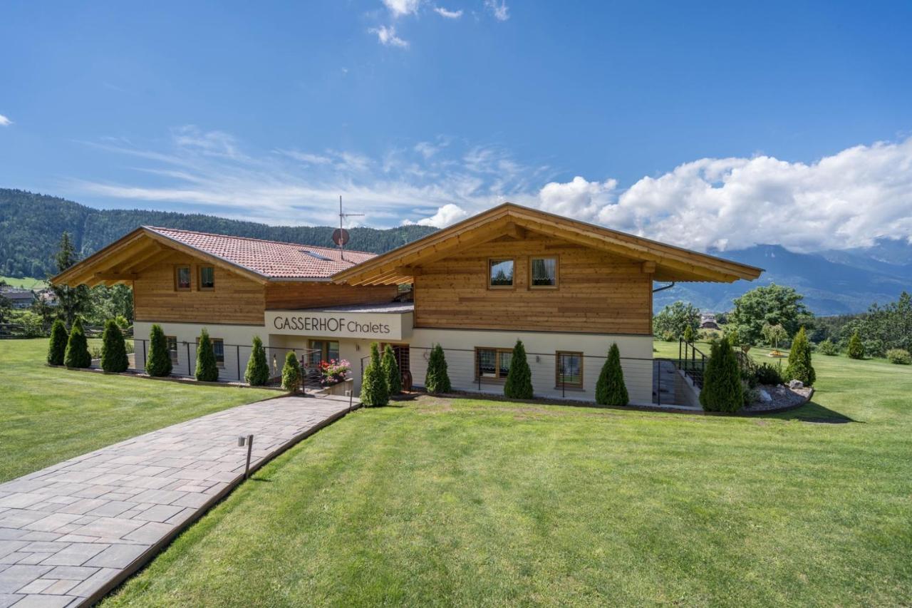 Gasserhof Chalets Meltina Luaran gambar