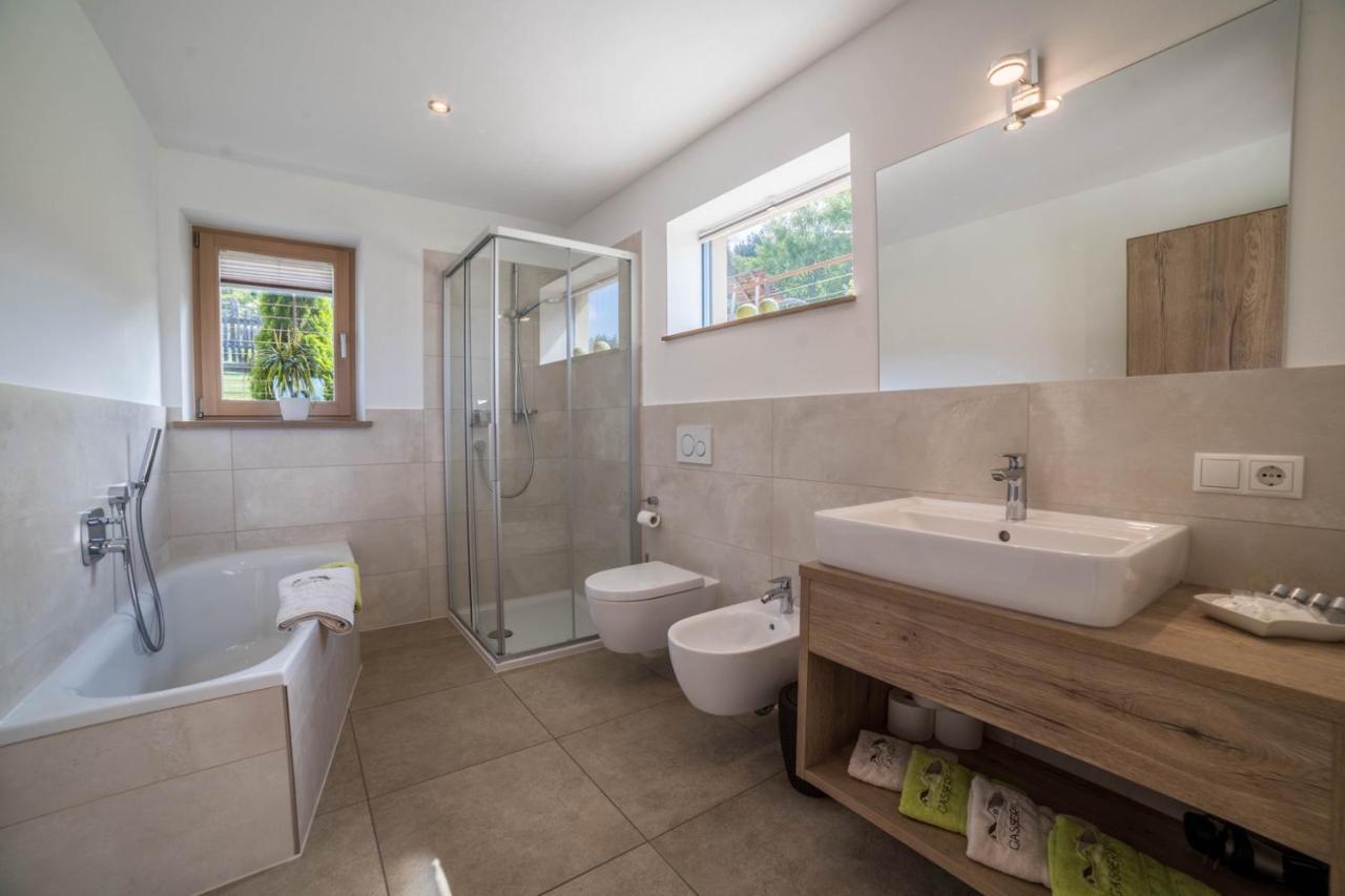 Gasserhof Chalets Meltina Luaran gambar