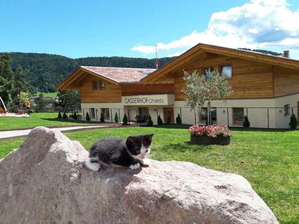 Gasserhof Chalets Meltina Luaran gambar