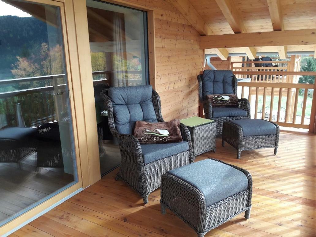 Gasserhof Chalets Meltina Luaran gambar